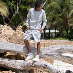 BIDI BADU Chaka Basic Crew Sweatshirt Men -Tennis Series Shop 00704000 65