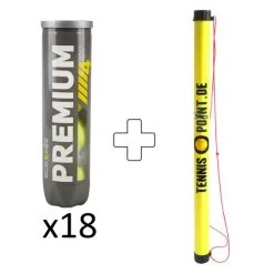 Tennis Series Shop 14 Premium 18x 4 Ball Tube Plus Ball Tube