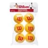 Wilson Starter Foam Balls (Stage 3) 6 Pack 2 Wilson Starter Foam Balls (Stage 3) 6 Pack -Tennis Series Shop 0151200000 000