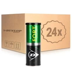 Dunlop Fort All Court 24x 3 Ball Tube In A Box