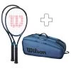 Wilson 2 X Ultra 100 V4.0 Plus Tennis Bag -Tennis Series Shop 03855000 000