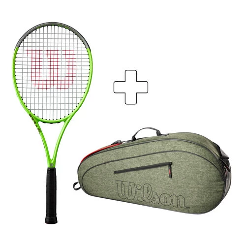 Wilson Blade Feel RXT 105 Allround Racket (plus Tennis Bag) 3 Wilson Blade Feel RXT 105 Allround Racket (plus Tennis Bag)