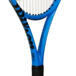 Wilson Ultra 100L V4.0 Bright Neon Blue Tour Racket -Tennis Series Shop 04006000 10