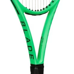 Wilson Blade 100L V8 Bright Neon Green Tour Racket -Tennis Series Shop 04008000 11