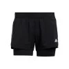 ADIDAS Pacer 3 Stripes 2in1 Shorts Women