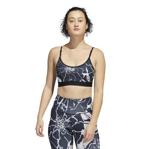 ADIDAS Training Flower Light-Support Sports Bras Women 5 ADIDAS Training Flower Light-Support Sports Bras Women - Image 3
