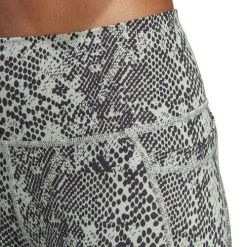 ADIDAS Optime Stash Pocket Training Animal Print Tight Women -Tennis Series Shop 17842000 16