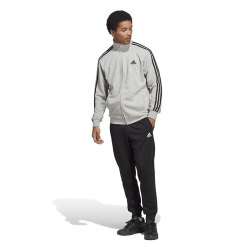 ADIDAS Sportswear Basic 3-Stripes French Terry Tracksuit Men 4 ADIDAS Sportswear Basic 3-Stripes French Terry Tracksuit Men - Image 2