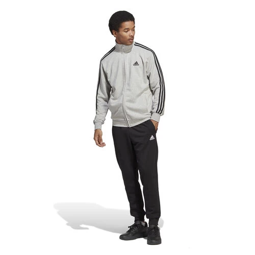 ADIDAS Sportswear Basic 3-Stripes French Terry Tracksuit Men 6 ADIDAS Sportswear Basic 3-Stripes French Terry Tracksuit Men - Image 4