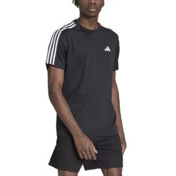 ADIDAS Essentials Train 3-Stripes Training T-Shirt Men 9 ADIDAS Essentials Train 3-Stripes Training T-Shirt Men -Tennis Series Shop 18023000 13