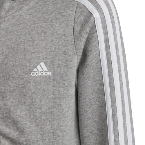 ADIDAS 3 Stripes Zip Hoodie Girls 5 ADIDAS 3 Stripes Zip Hoodie Girls - Image 3