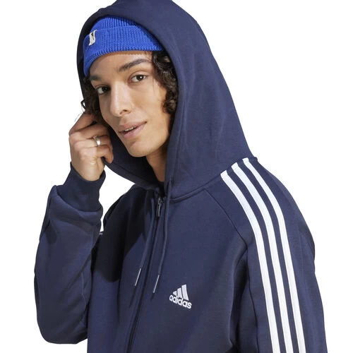 ADIDAS 3 Stripes Freelift Full-Zip Hoodie Men 7 ADIDAS 3 Stripes Freelift Full-Zip Hoodie Men - Image 5