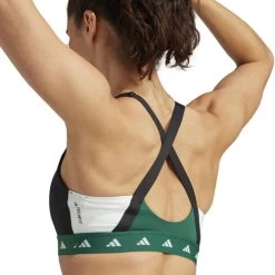 ADIDAS PWI Medium-Sport Tech-Fit Color Block Sports Bras Women -Tennis Series Shop 18520000 16